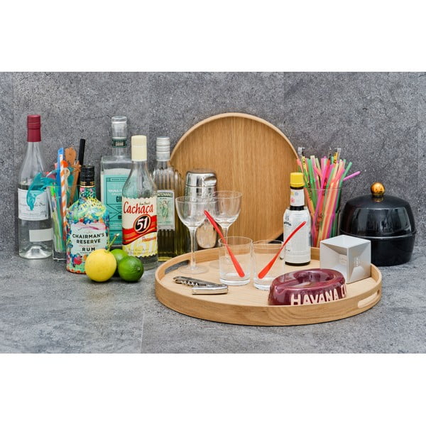 Ümmargune puidust kandik, ø 30,8 cm Busboy - Wireworks-image-4