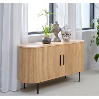 Lükandustega madal kummut 140x76 cm Nola – Unique Furniture