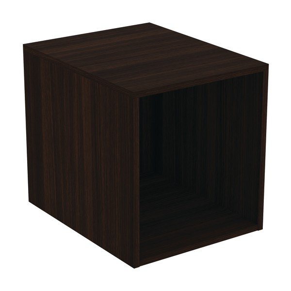 Tumepruun madal rippuv vannitoakapp 40x44 cm i.Life B - Ideal Standard-image-1