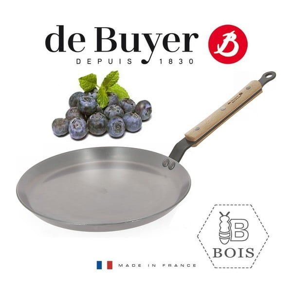 Terasest pannkoogipann Mineral, ø 24 cm Mineral B - de Buyer-image-3