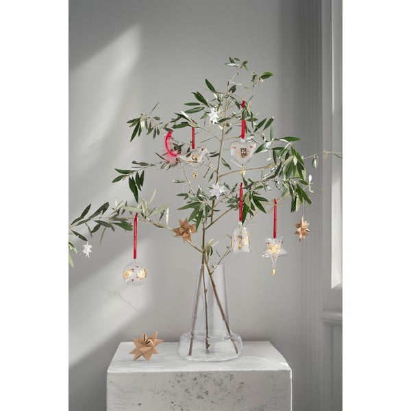 Klaasist jõulukaunistus Bell - Holmegaard-image-3