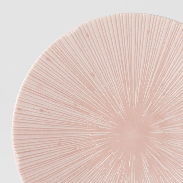 Roosa keraamiline taldrik ø 13 cm ICE PINK - MIJ-image-3