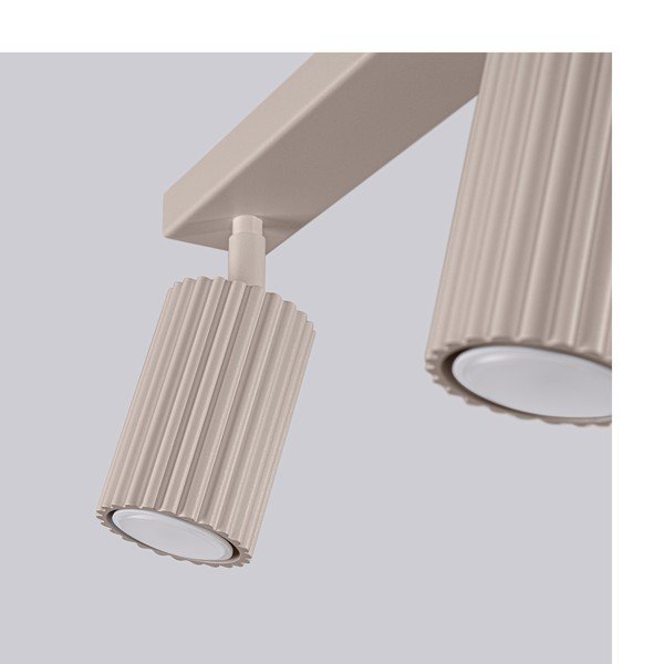 Taupepruun metallist kohtvalgusti 6,5x30 cm Gleam - Sollux-image-4