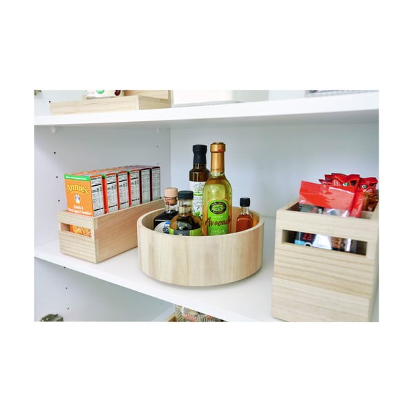 Pöörlev köögikorraldaja Paulownia Tall puidust, ø 26,7 cm Eco - iDesign-image-2