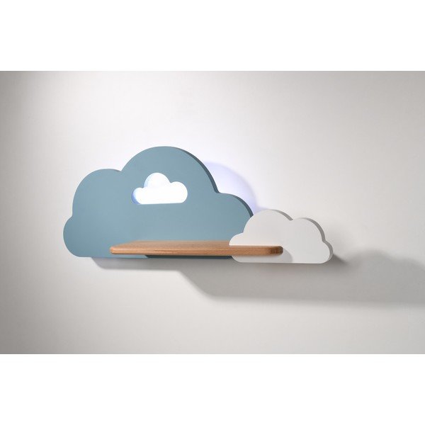 Valge-sinine laste valgusti Cloud - Candellux Lighting-image-1