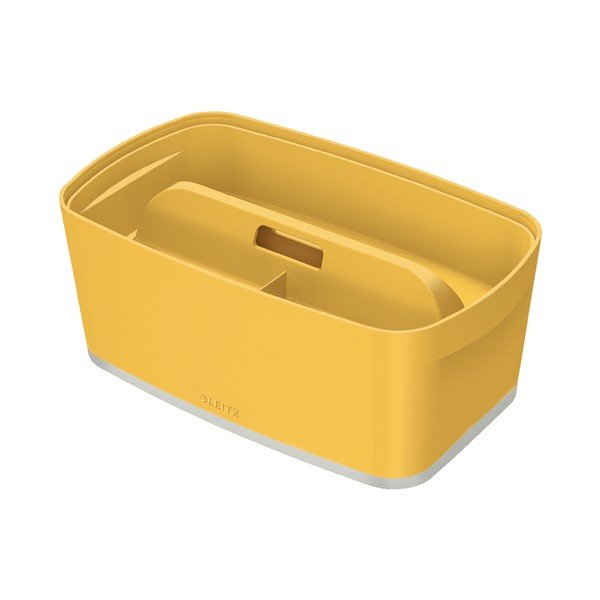 Kollane plastikust korraldaja kirjatarvete/laua jaoks MyBox - Leitz-image-4