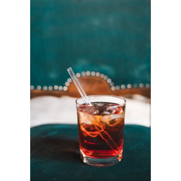 6 klaasist joogipillide komplekt, pikkus 15 cm - Vialli Design-image-2