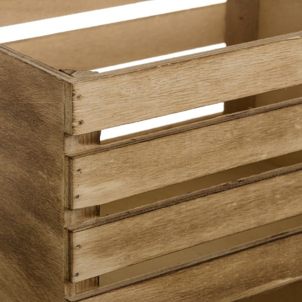 Naturaalses värvitoonis hoiukarbid 3tk komplektis 31x23x15 cm - Casa Selección-image-2