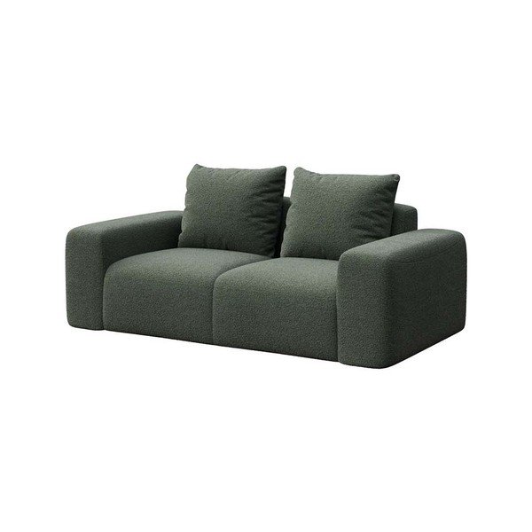 Roheline bukleekangast diivan 212 cm Monce - Rodier-image-2