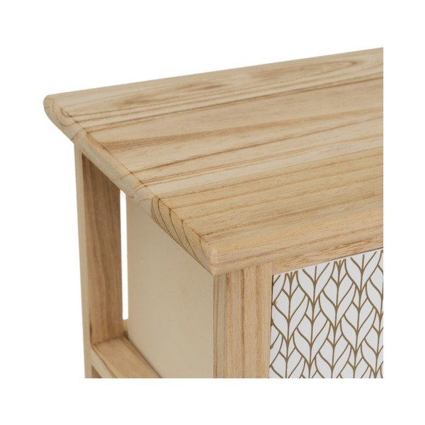 Pavlovnia täispuidust kõrge kummut 34x78 cm - Casa Selección-image-2