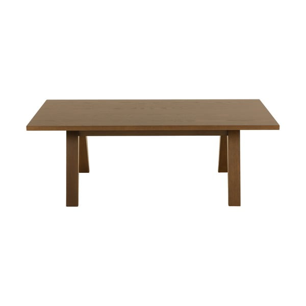 Pruun tammespoonist diivanilaud 70x130 cm A-Line - Actona-image-1