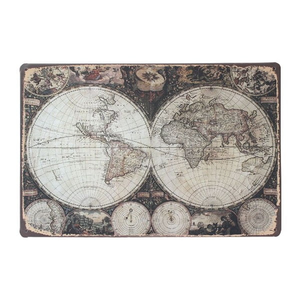 Cedule Around The World, 20x30 cm