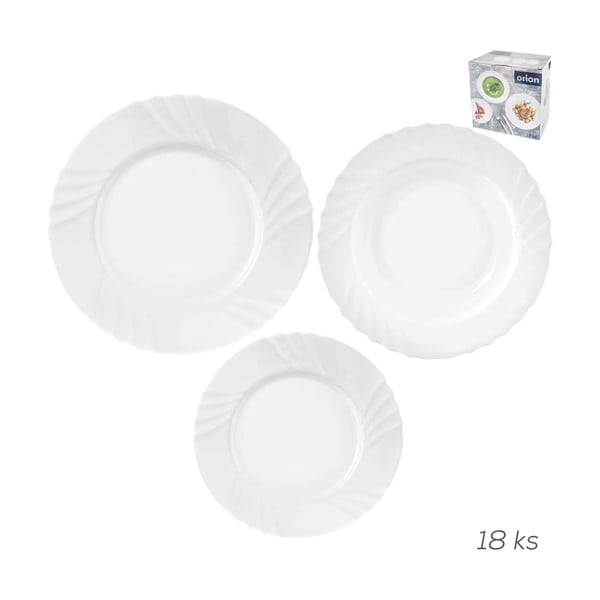 Klaasist söögikomplekt 18 tk Luna - Orion-image-3