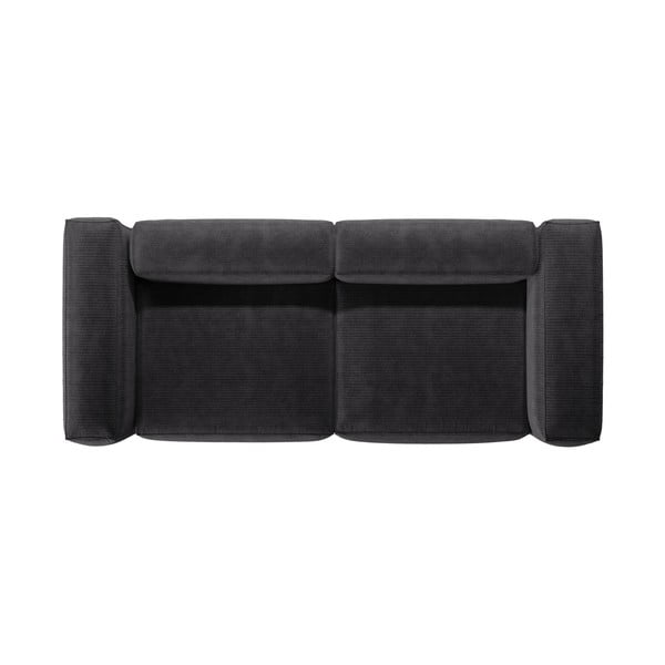  Tumehall manšettriidest diivan 264 cm Bergamo – Cosmopolitan Design-image-3