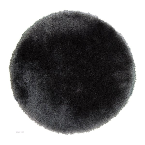 Kruhový šedý koberec Flair Rugs Pearl, 150 cm