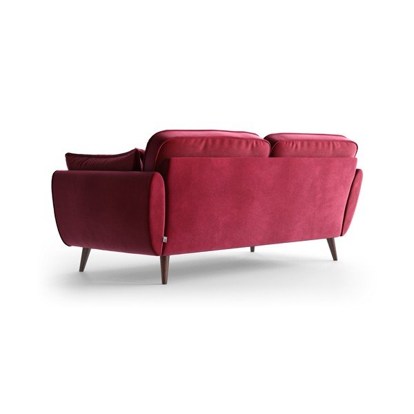 Punane sametne diivan Auteuil - My Pop Design-image-4