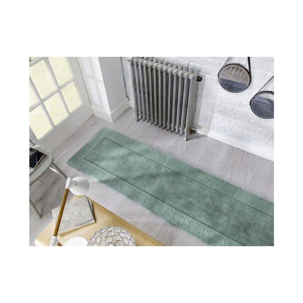 Vlněný běhoun Flair Rugs Tuscany Sienna Duck Egg, 60 x 230 cm-image-1