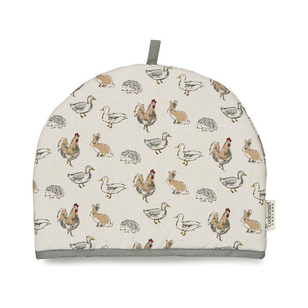 Puuvillane kaane teekannule Country Animals - Cooksmart ®