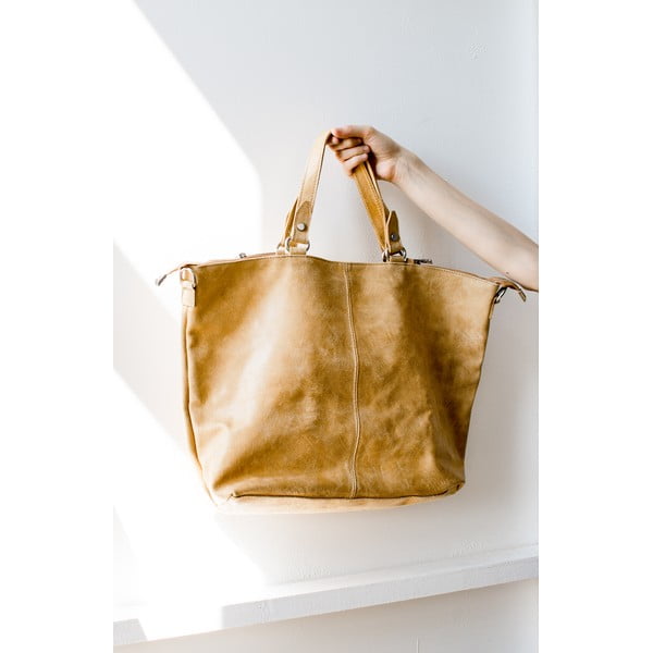 Nahast käekott Terracia - Chicca Borse-image-1