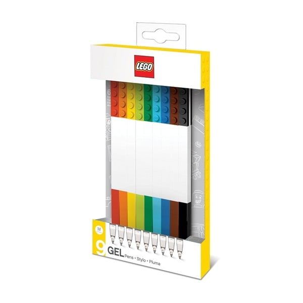 Sada 9 gelových per LEGO® Mix