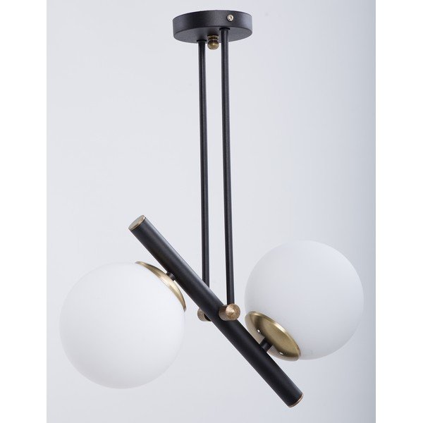 Must-valge laevalgusti ø 15 cm Libra - Squid Lighting-image-1