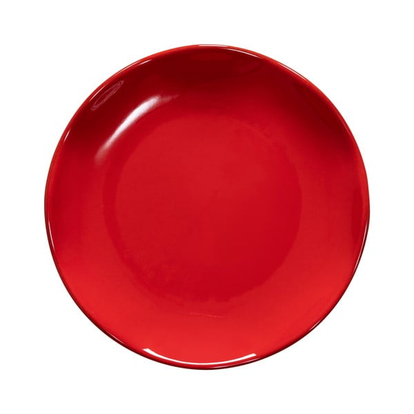 Punane keraamiline taldrik, ø 20,5 cm Cook & Host - Casafina