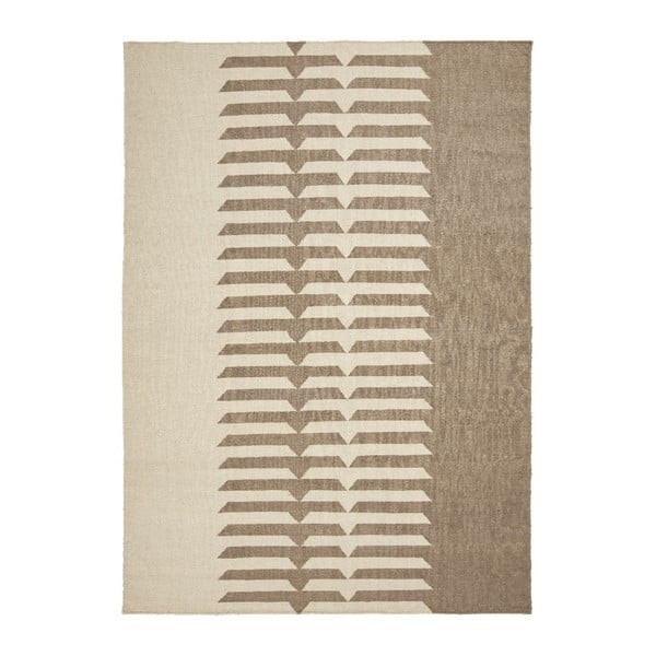 Vlněný koberec Tottori Beige, 170x240 cm