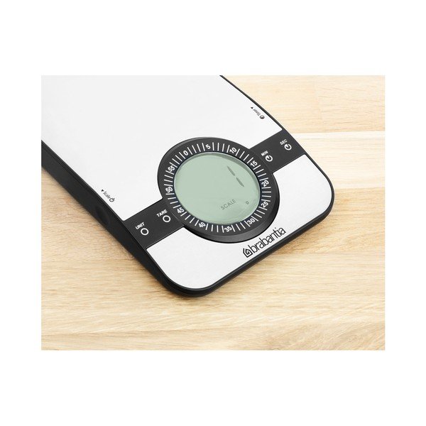 Černobílá kuchyňská váha Brabantia Timer-image-4