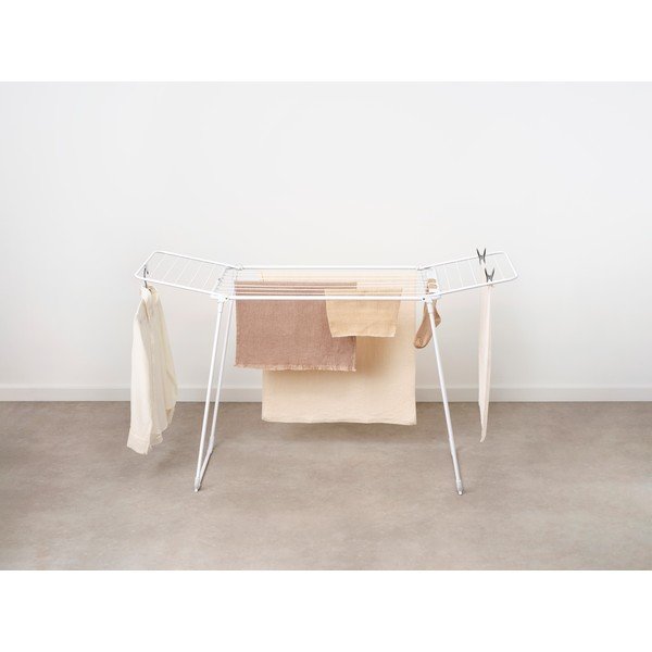 Valge pesukuivatusrest 18 m HangOn Too - Brabantia-image-1