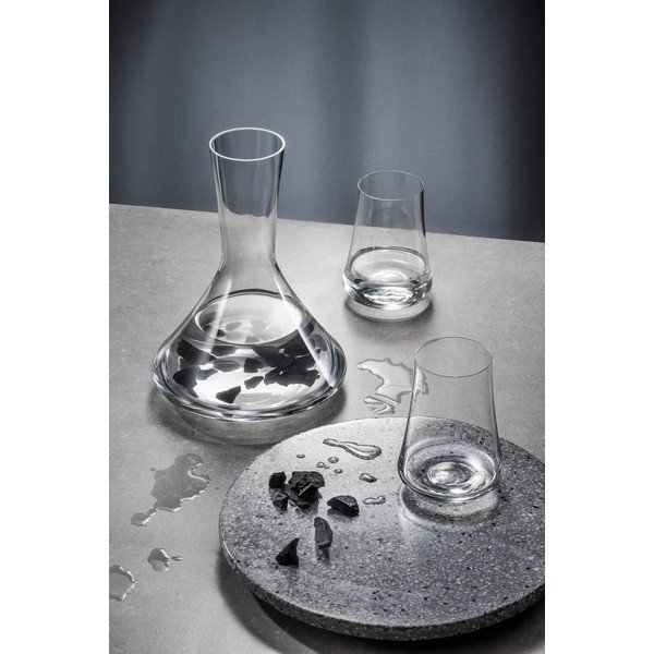 Dekanteri ja 2 klaasi komplekt, 1,4 l Xtra - Crystalex-image-1