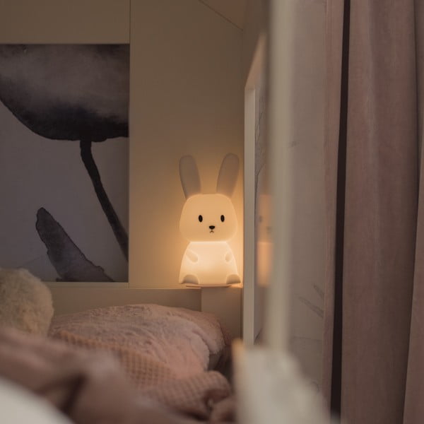 Valge LED laste öövalgusti Bunny - Star Trading-image-1