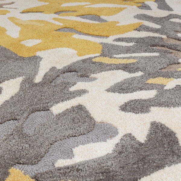 Kollane/hall vaip 160x230 cm Soft Floral - Flair Rugs-image-2