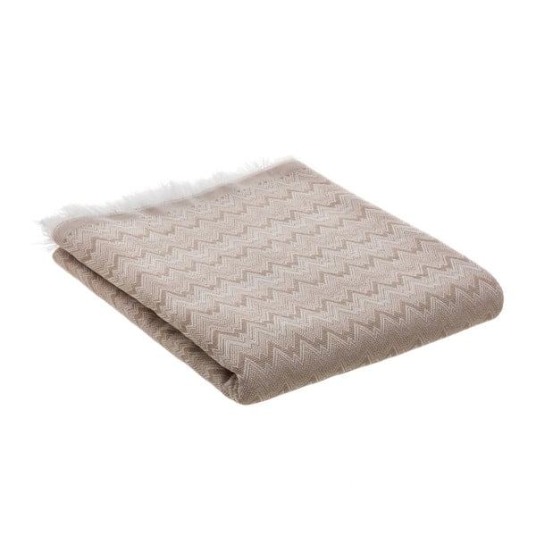 Beež voodikate kaheinimesevoodile 230x290 cm Up & Down - Casa Selección-image-3