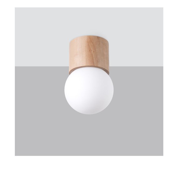 Valge laevalgusti klaasist varjuga ø 12 cm Surtur - Sollux-image-2