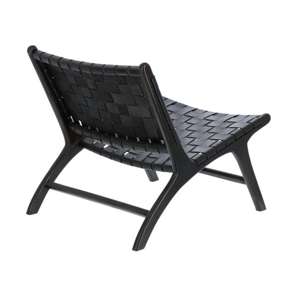 Must kootud tugitool Calixta - Kave Home-image-3