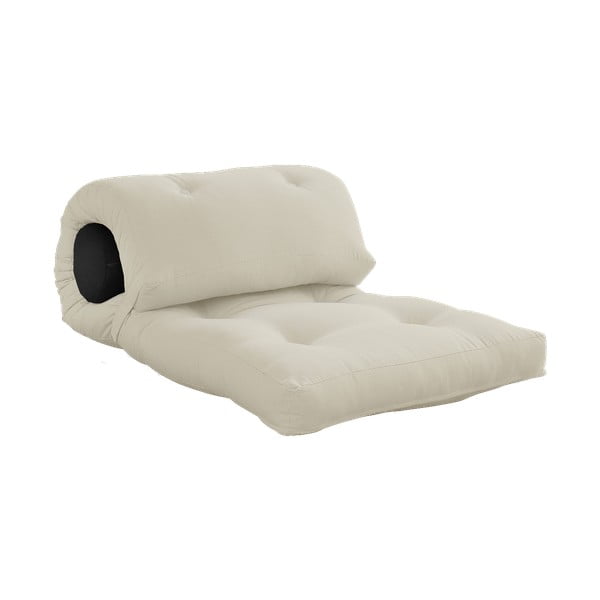 Hall-beež futon madrats 70x200 cm Wrap Beige/Dark Grey – Karup Design-image-3