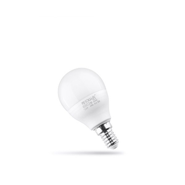 Neutraalne valge LED-pirn E14, 7,5 W - Sollux