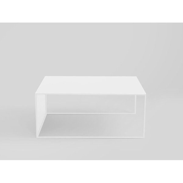 Valge metallist diivanilaud 60x100 cm 2Wall - CustomForm-image-2