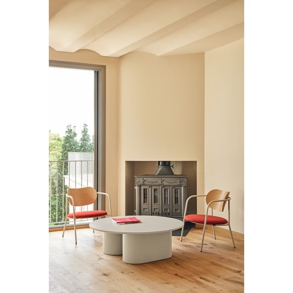 Kreem diivanilaud 110x111 cm Totem - Teulat-image-1