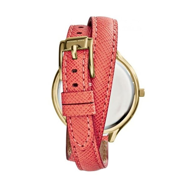 Hodinky s koženým řemínkem Michael Kors MK2332-image-1