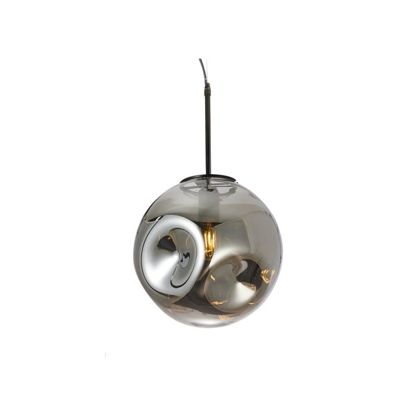 Pendlilamp puhutud klaasist halli värvi Pendel - Leitmotiv