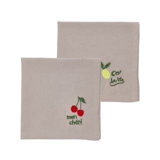 Tekstiilist salvrätikud 2tk komplektis 40x40cm Bistro - Södahl