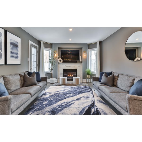 Sinine villane vaip 200x300 cm Albo - Agnella-image-1