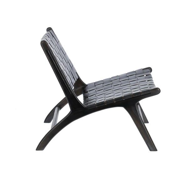 Must kootud tugitool Calixta - Kave Home-image-2