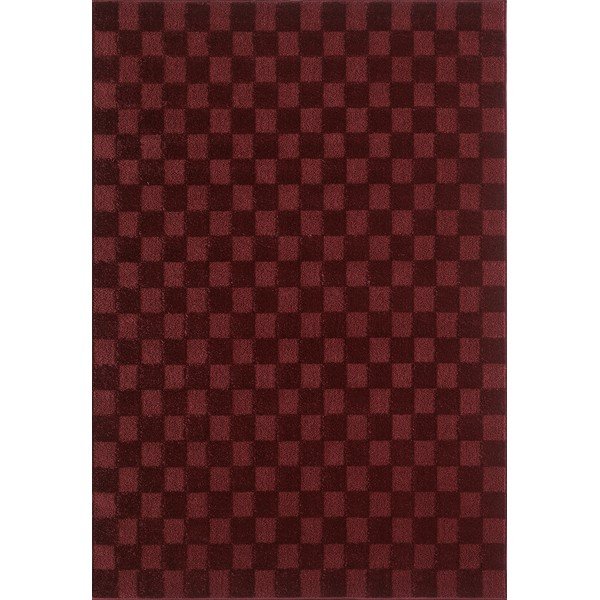 Burgundiapunane vaip 160x230 cm Mosaic - ESTE