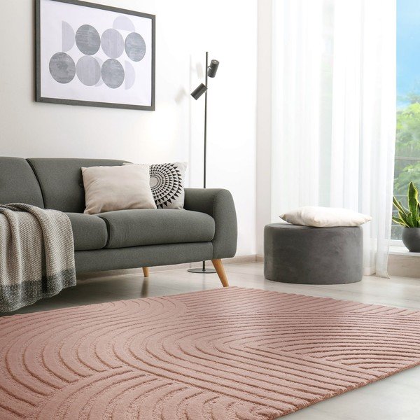 Roosa villane vaip 160x230 cm Hague - Asiatic Carpets-image-1