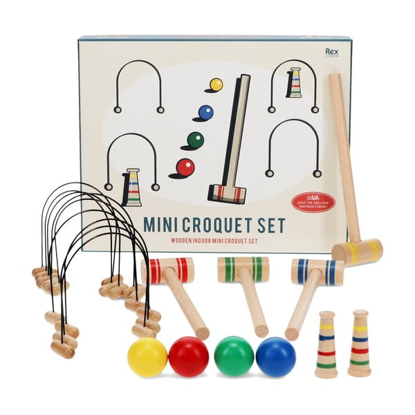 Lauakrokett Mini Croquet Set - Rex London