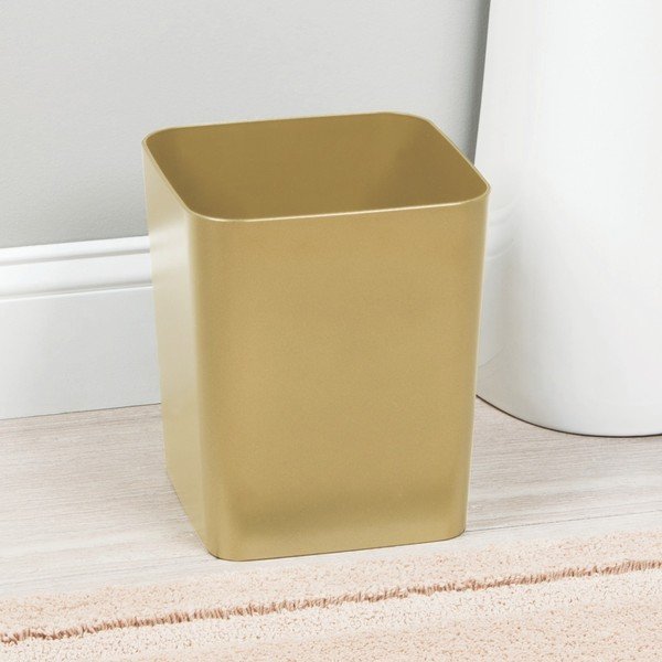 Odpadkový koš ve zlaté barvě InterDesign-image-1