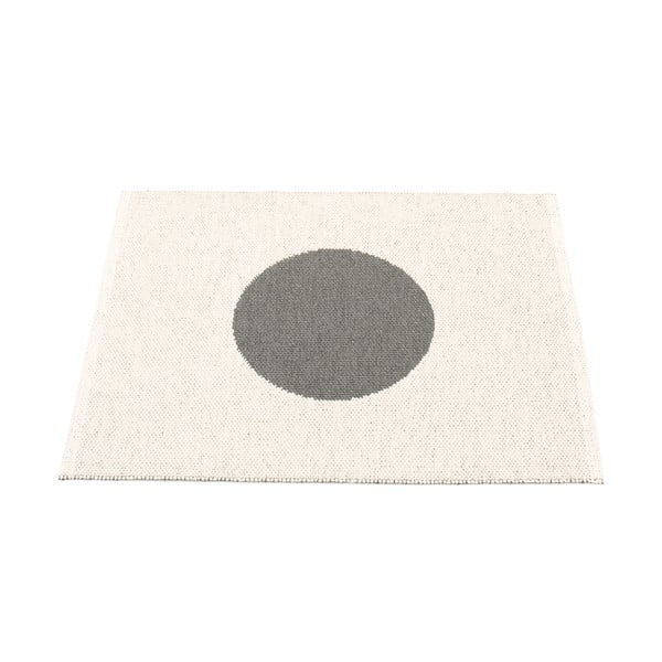 Tumehall sise/välisvaip 70x90 cm Vera Charcoal – Pappelina-image-1