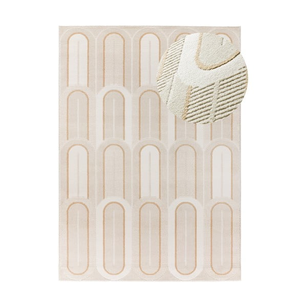 Kreem vaip 160x230 cm Flora - Universal